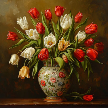 Tulip Bouquet canvas